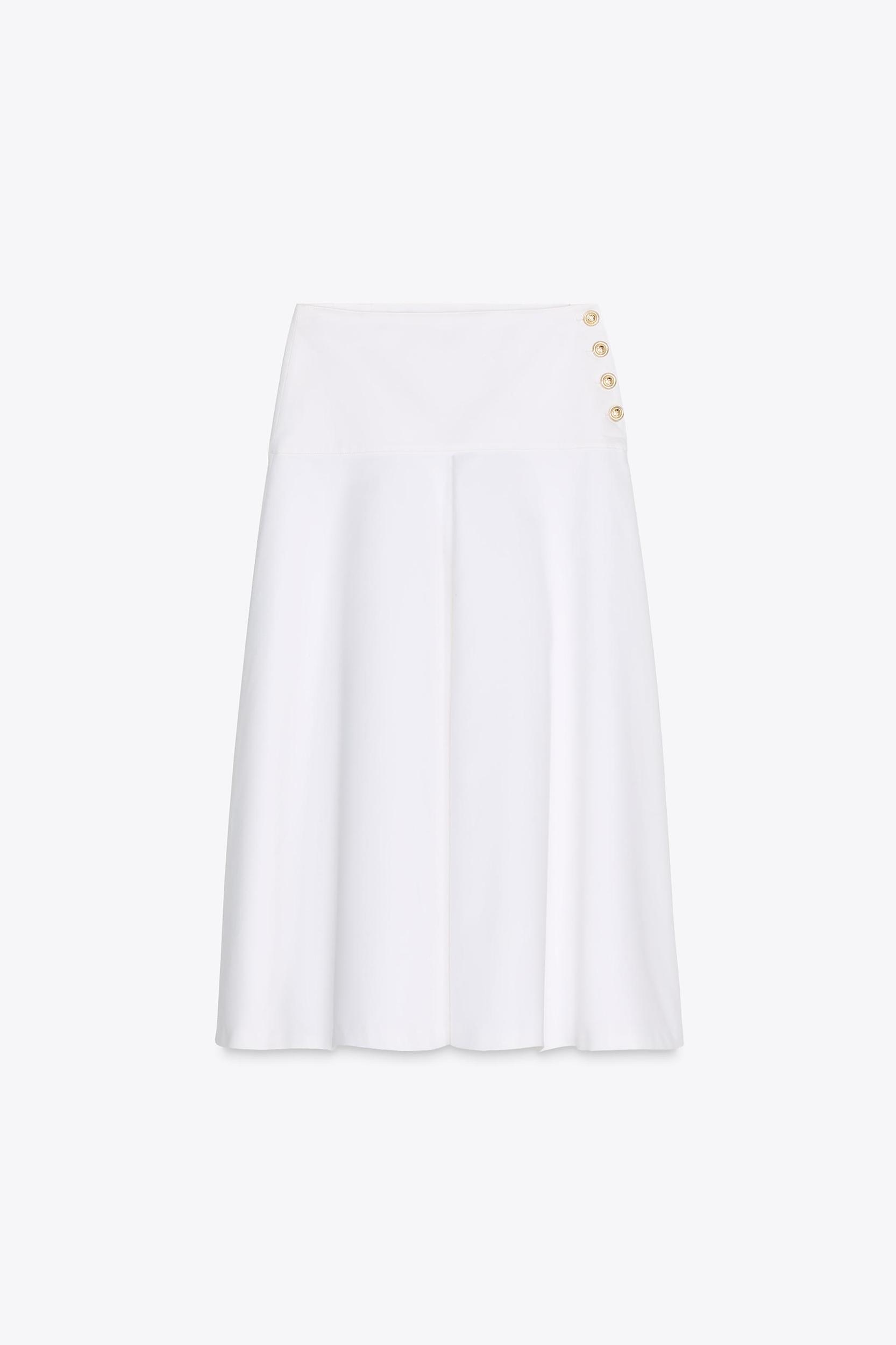 ZW COLLECTION BUTTON CAPE SKIRT Product Image