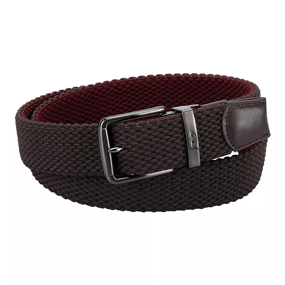 Men's Dockers® 2-in-1 Reversible Stretch Braided Web Belt,  Product Image