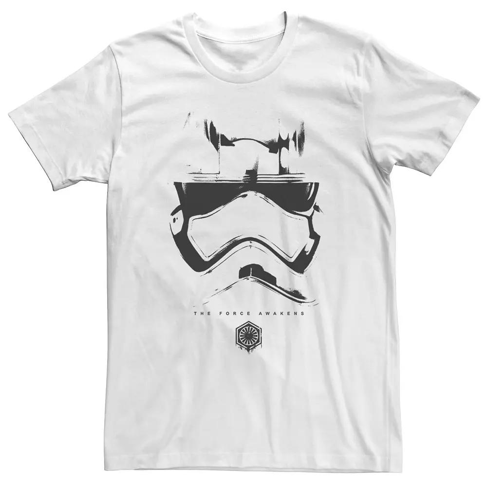 Big & Tall Star Wars Captain Phasma Big Face Costume Halloween Tee, Men's,  Product Image