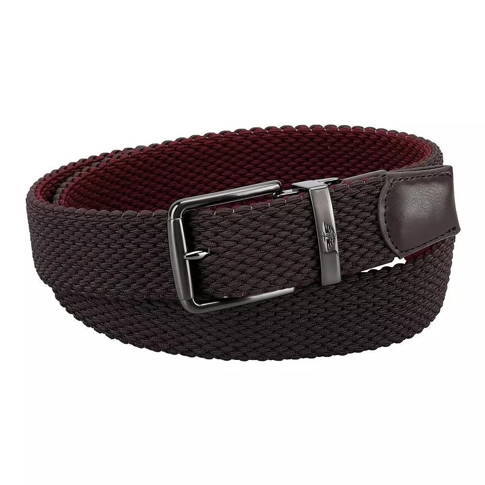 Men's Dockers® 2-in-1 Reversible Stretch Braided Web Belt,  Product Image