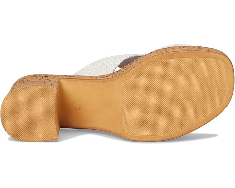 Adorned Metallic Raffia Slide Sandal Product Image