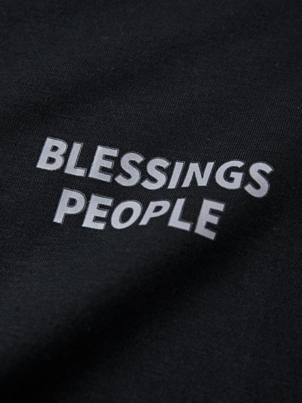 Men's Moon Shape Print Sweatshirt Product Image