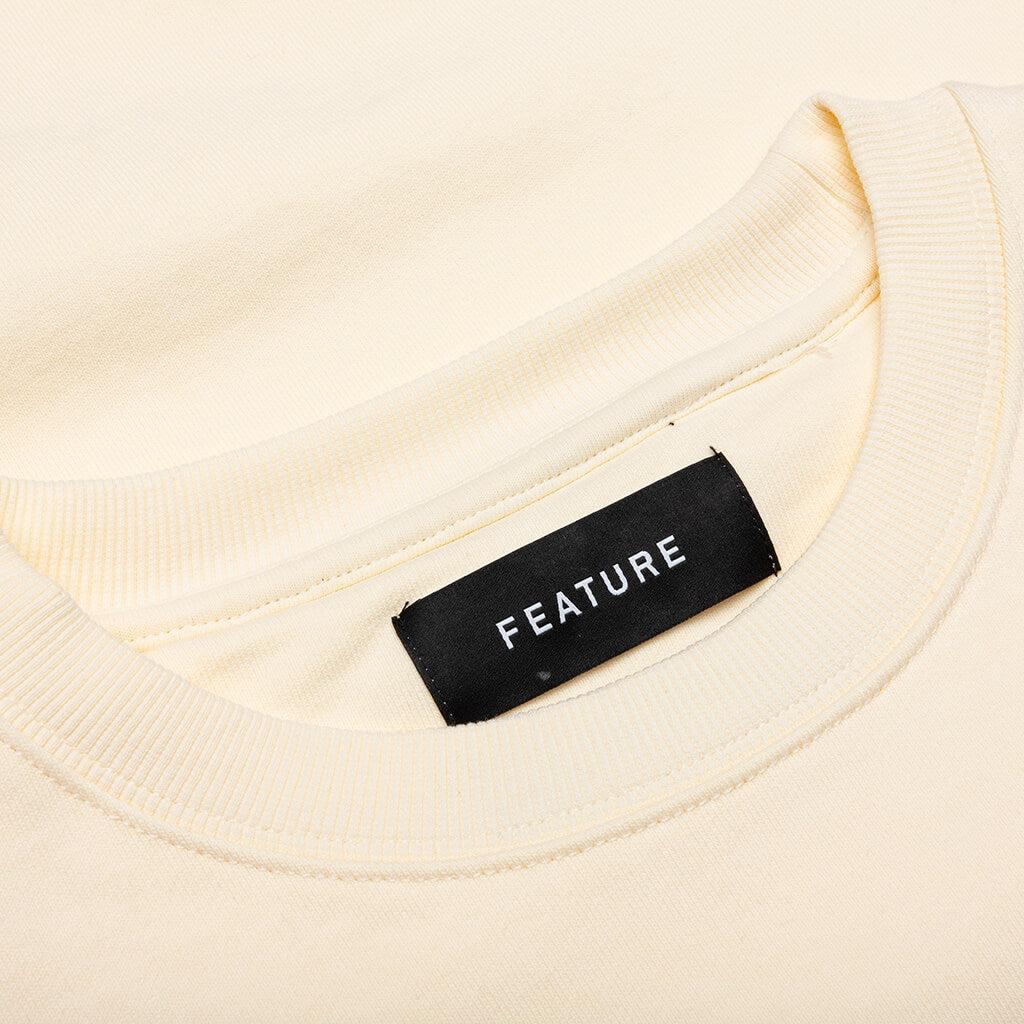 Academy Crewneck - Cannoli Cream/Gold Flame Male Product Image
