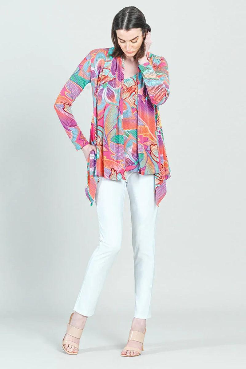 Mosaic Print Cardigan-Set Product Image