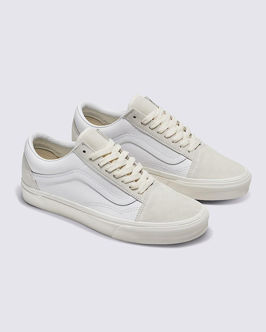 Customs Old Skool Leather Shoe in Customs| Vans US Product Image