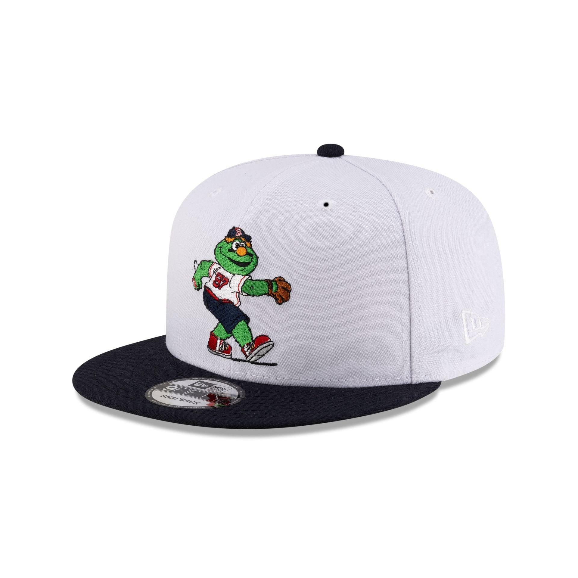 Boston Red Sox Mascot White 9FIFTY Snapback Hat Male Product Image