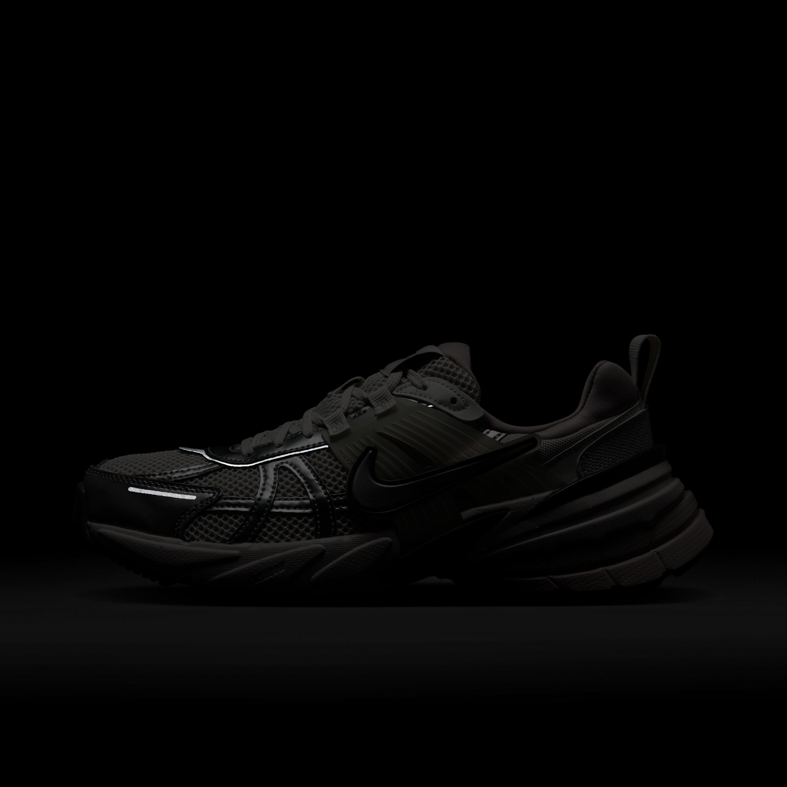 Nike Womens V2K Run Shoes with Reflective Accents | FD0736-010 Product Image