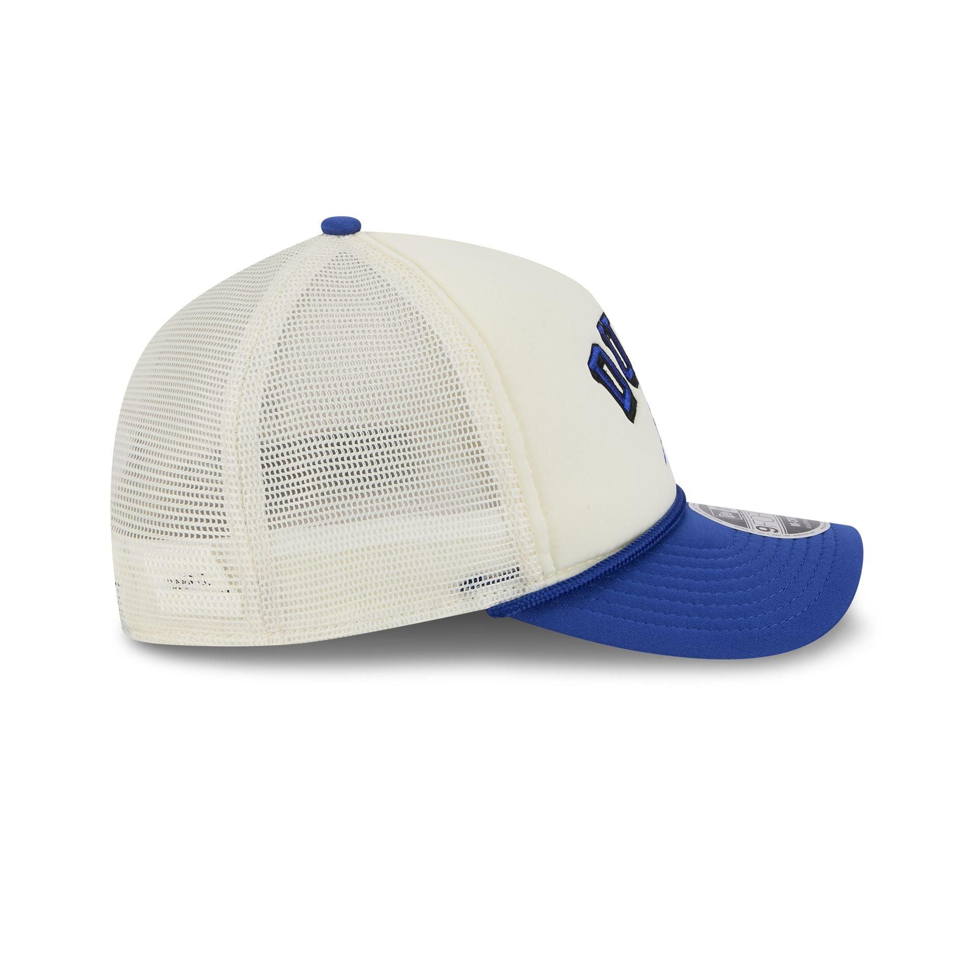 Duke Blue Devils Chrome Arch 9FORTY M-Crown A-Frame Trucker Hat Male Product Image