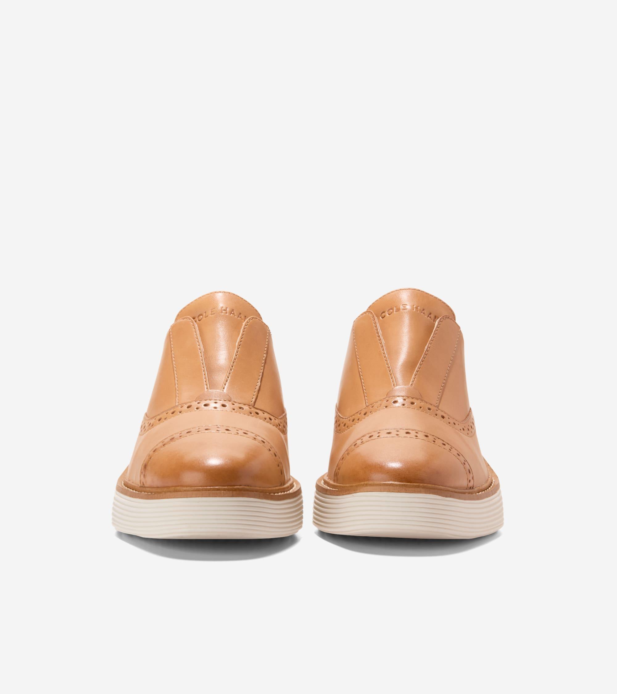 Women's Curved-Seam Leather Jacket Product Image