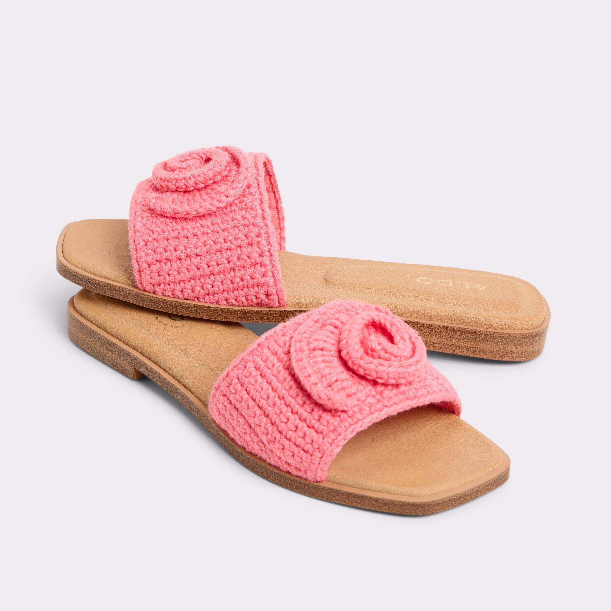 Sabbia Medium Pink Women's Flat Sandals | ALDO US Product Image