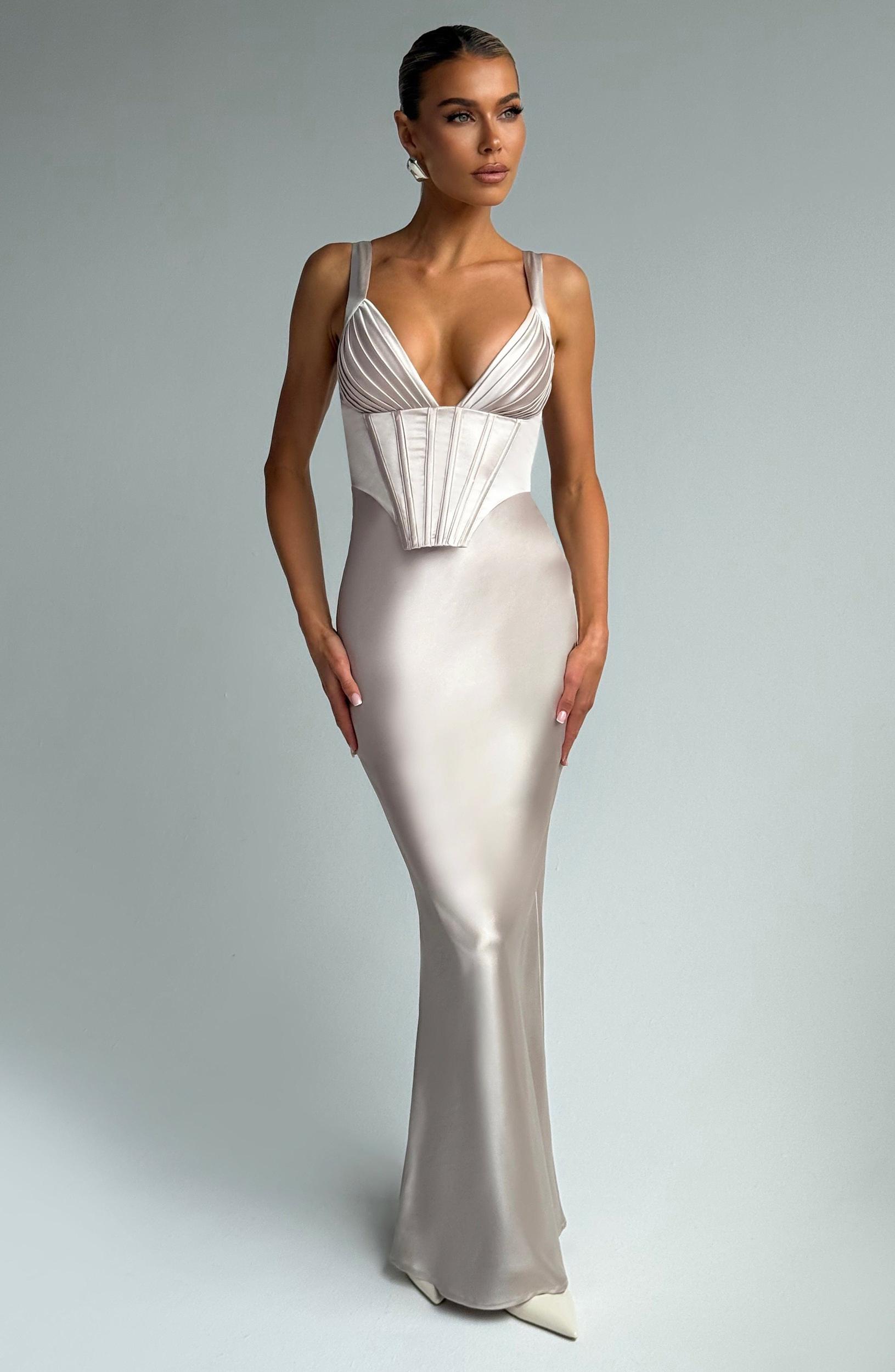 Shae Maxi Dress - Shell Product Image