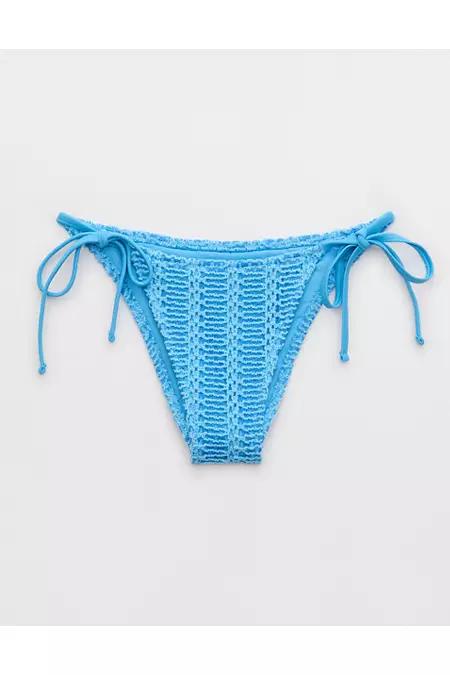 Aerie The Sunbun Cloudweave Crochet Bikini Bottom Women's Product Image