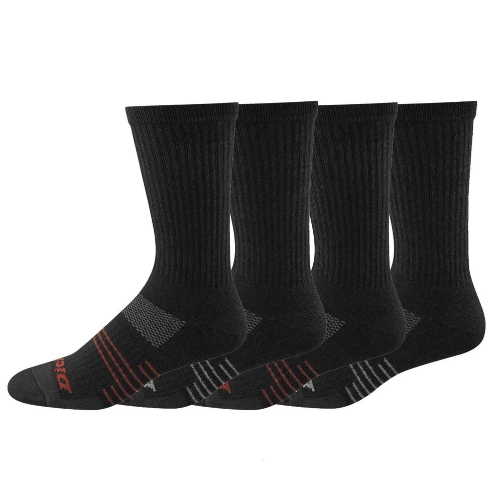 Dickies Men's 4pk HYDRO-COOL Crew Socks - White 6-12: Tagless, Knit Fabric Product Image