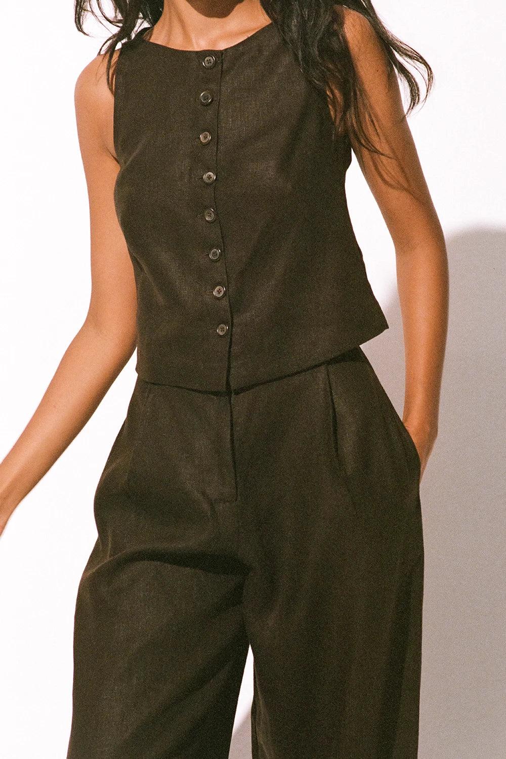 Yeva Bikini Bottom Blue Multi - Final Sale Product Image