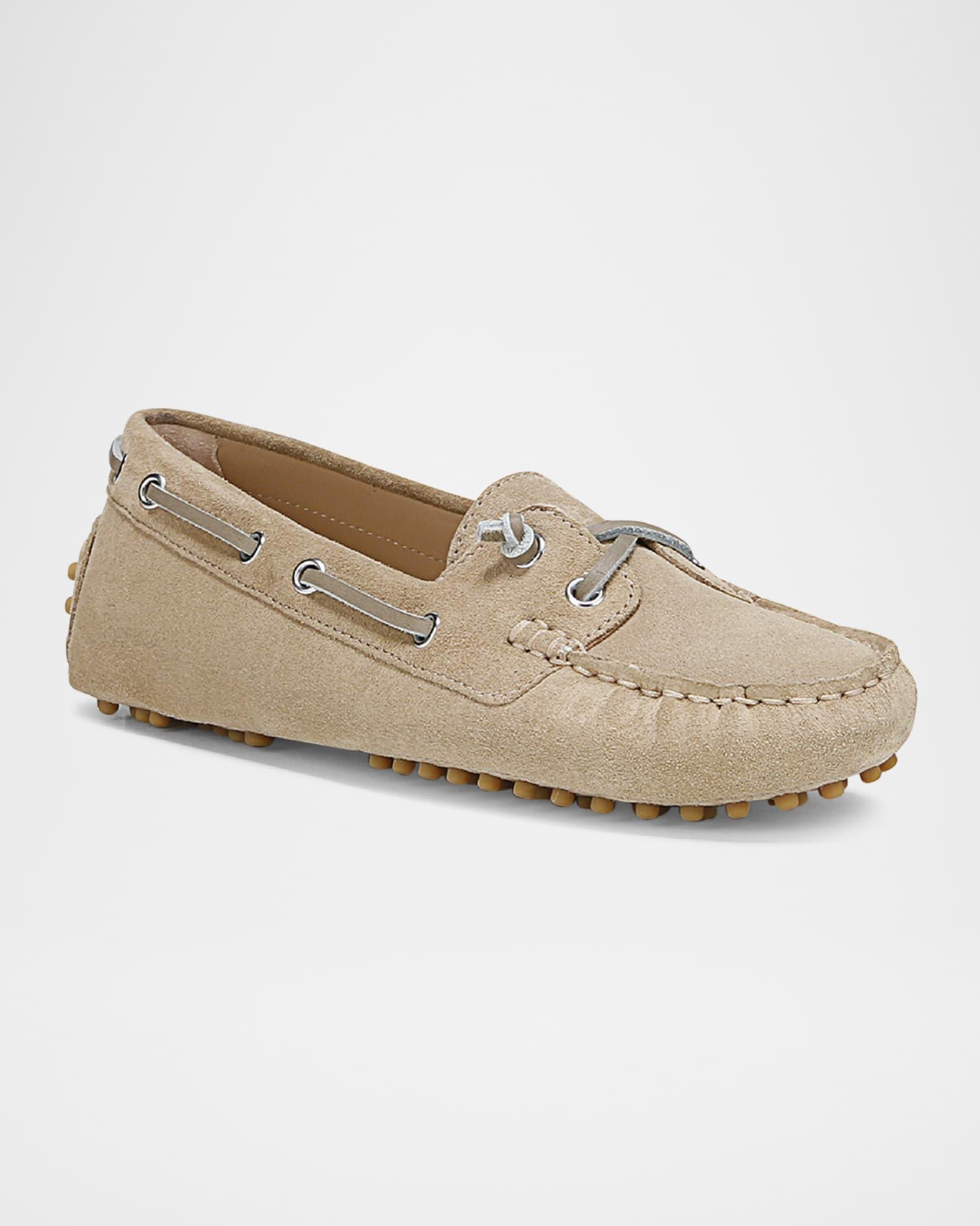 Jia Leather Driver Boat Loafers Product Image