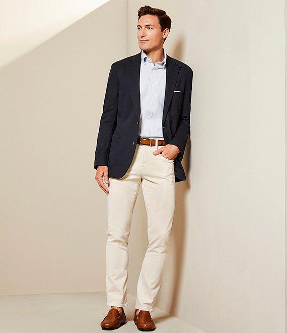 Cremieux Blue Label Micro-Stripe Oxford Long Sleeve Woven Shirt Product Image