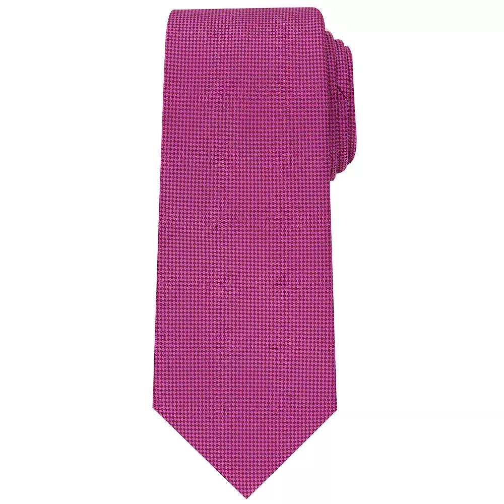 Men's Bespoke Solid Tie, Purple Abbott Product Image