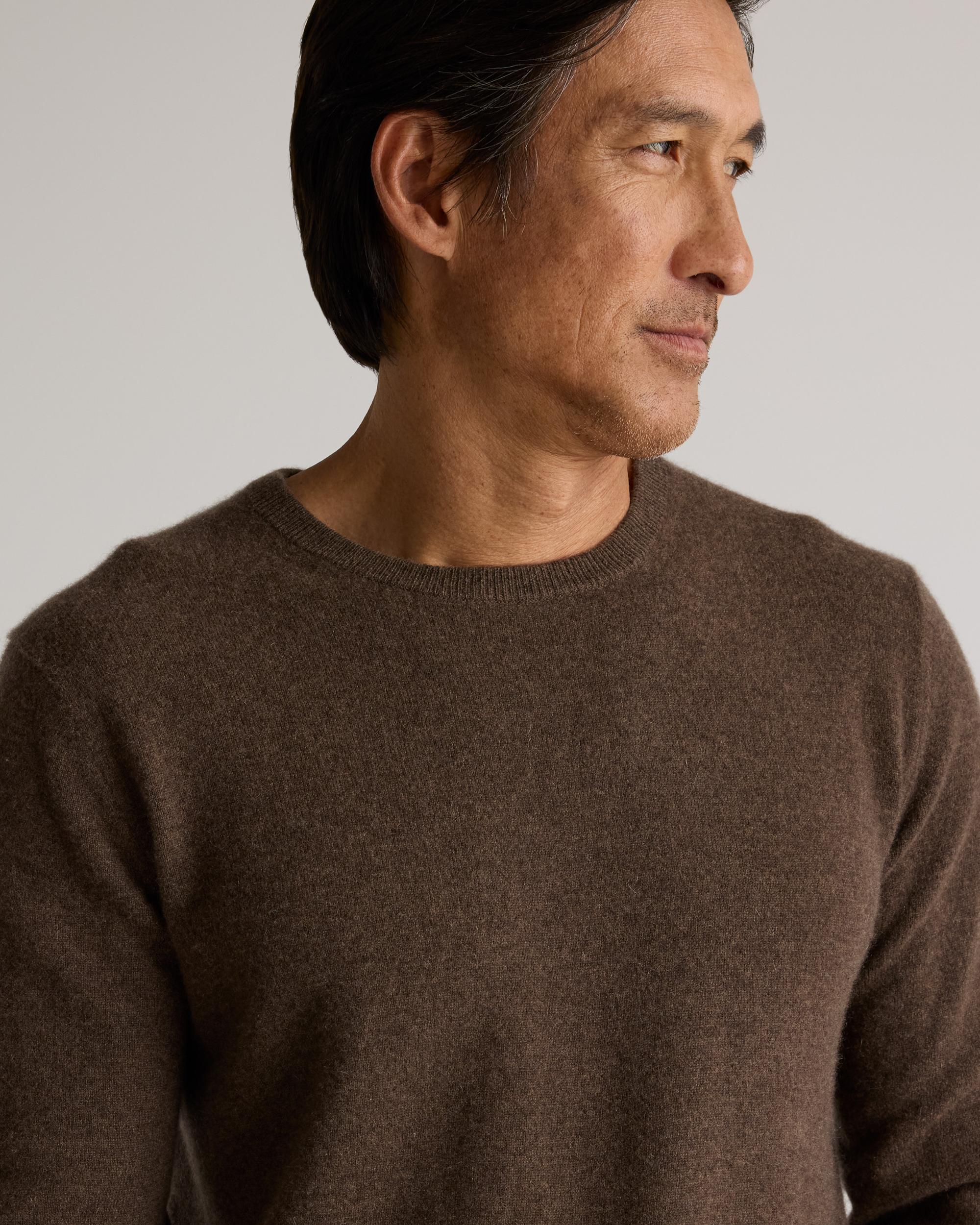 Quince | Men's Mongolian Cashmere Crewneck Sweater Product Image