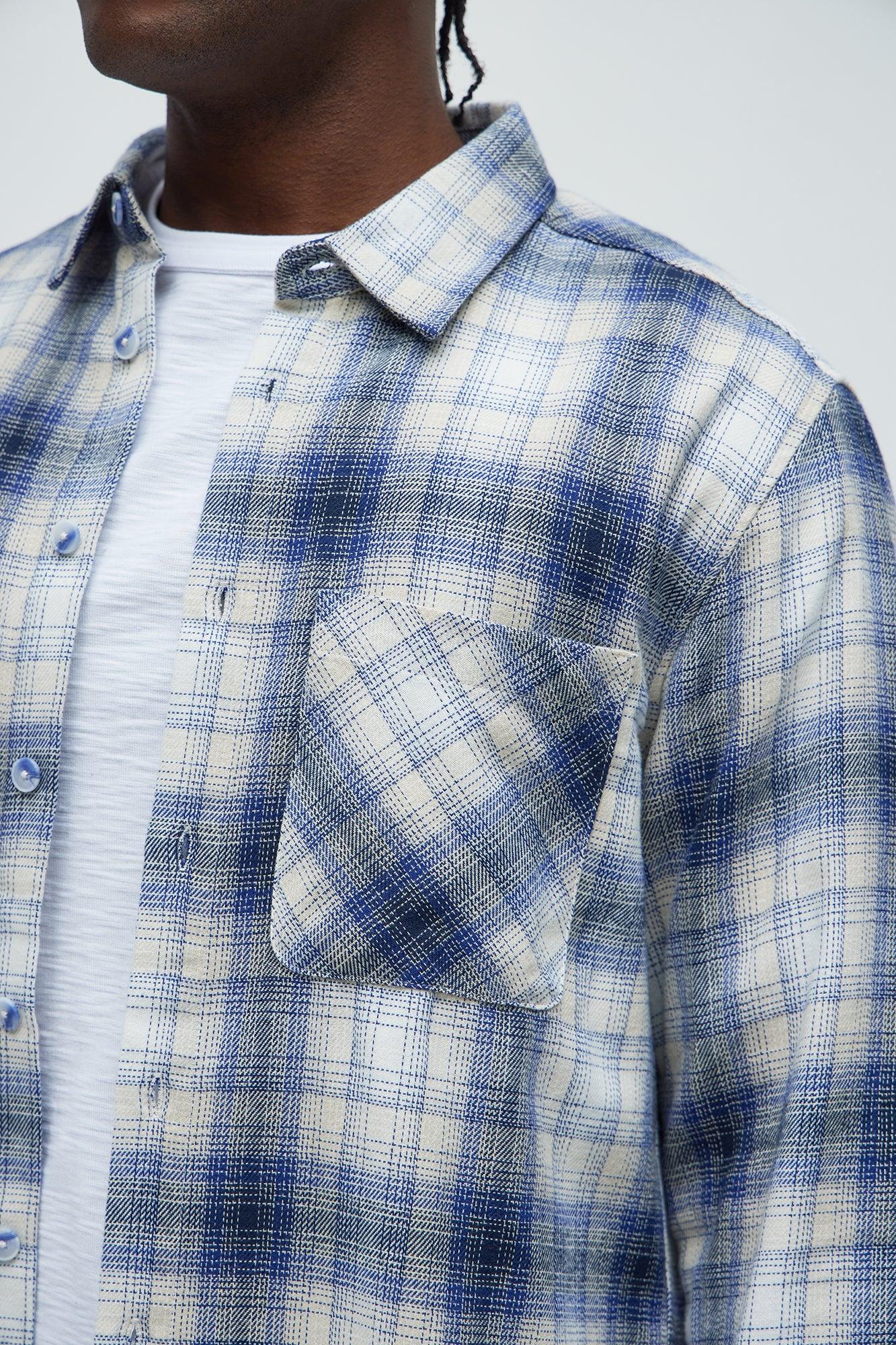Dighton Plaid Shirt - Blue/combo Product Image