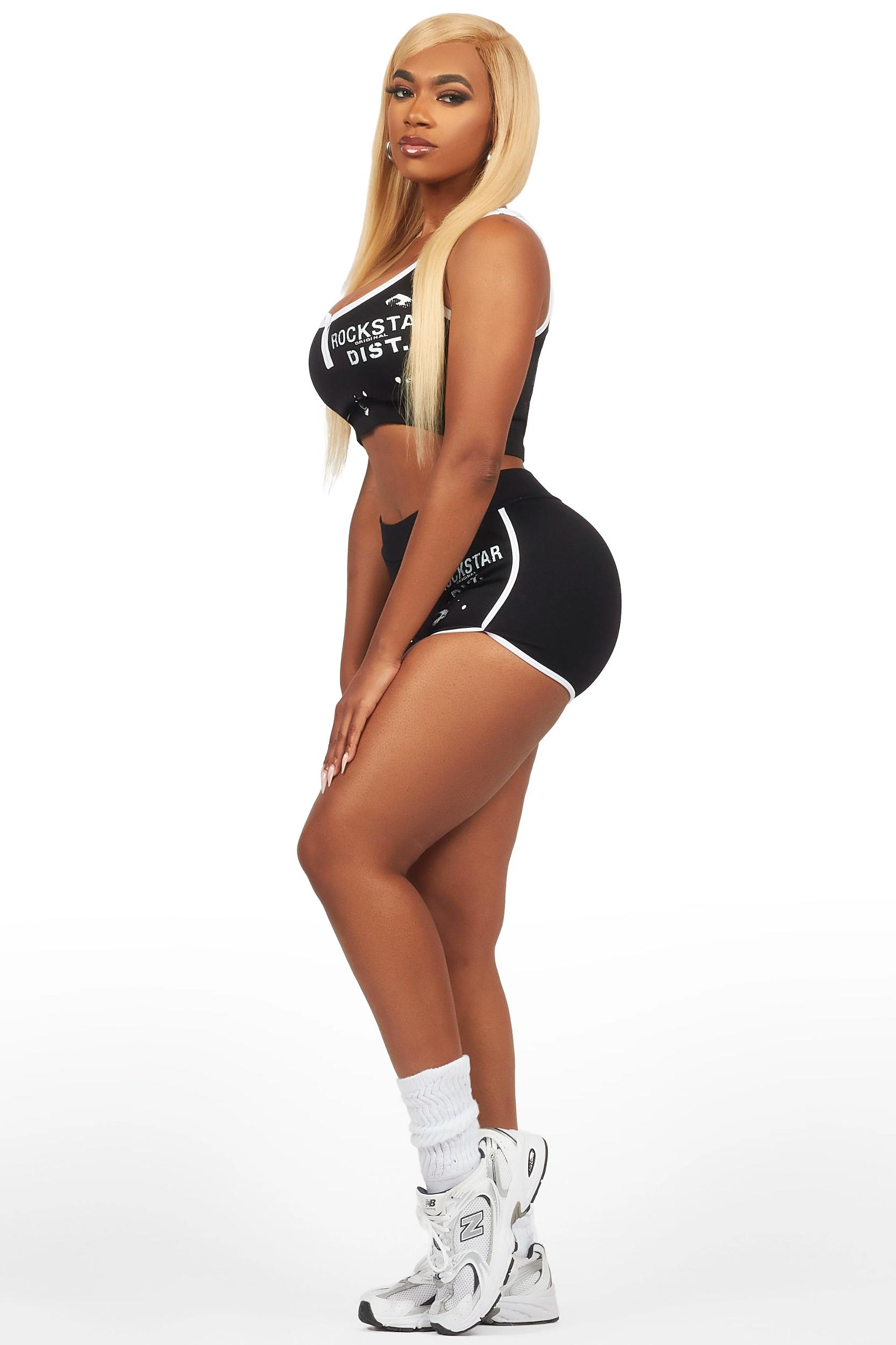 Tameka Black Short Set Female Product Image