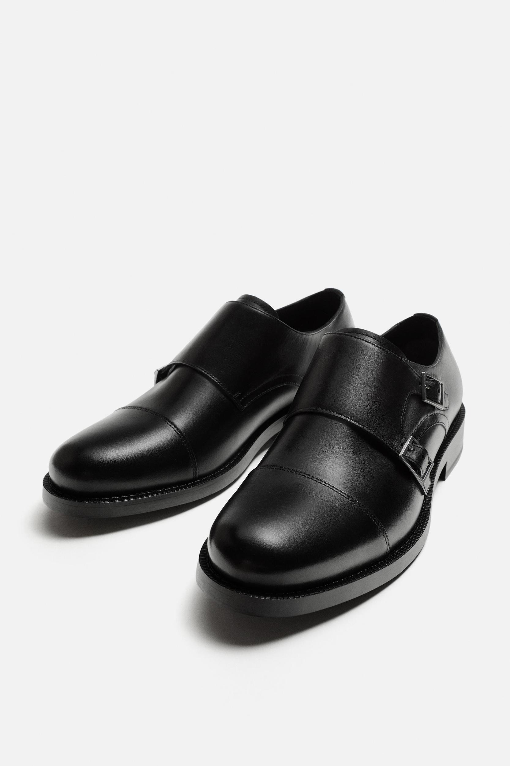LEATHER BUCKLE SHOE Product Image