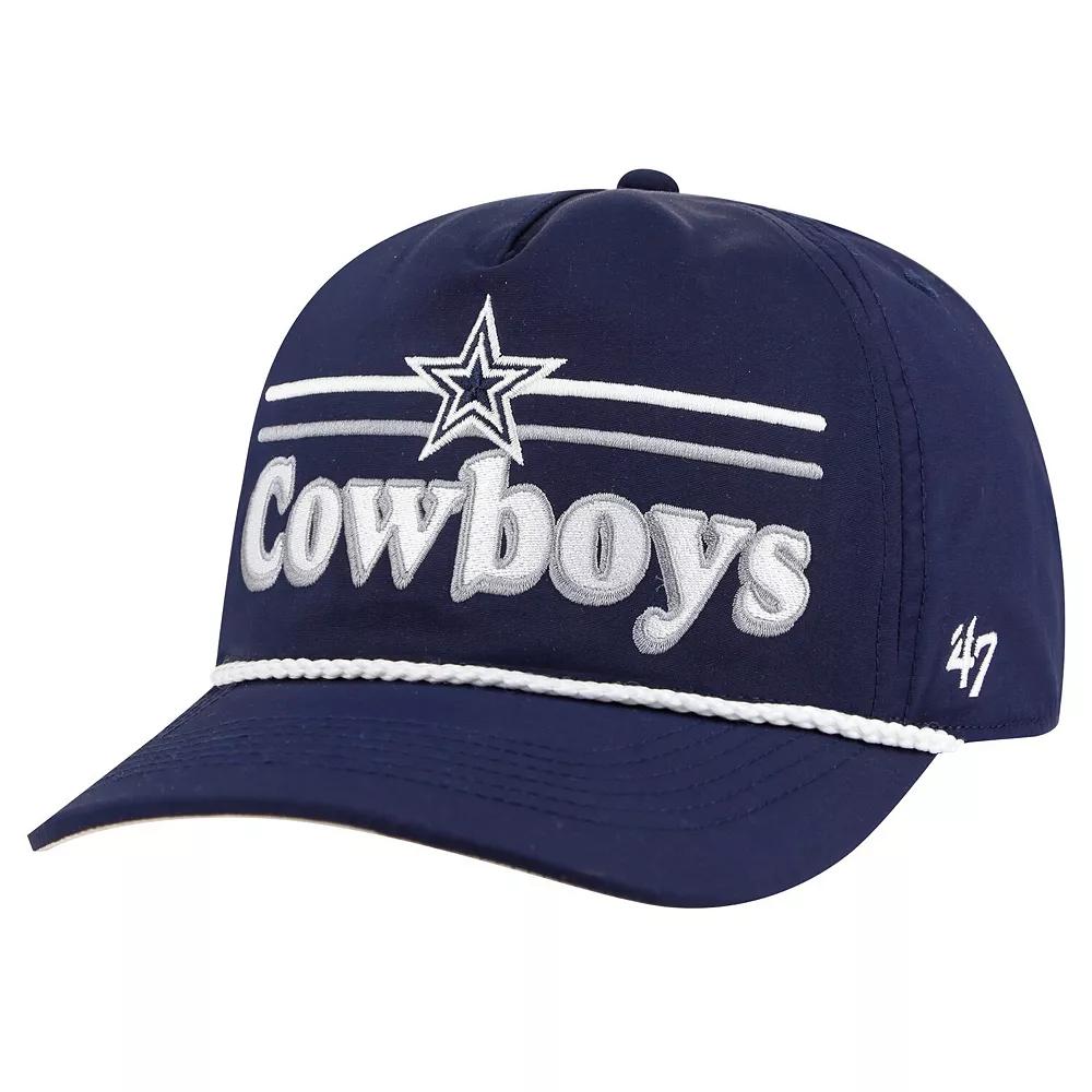 Men's '47 Navy Dallas Cowboys Campscape Rope Hitch Adjustable Hat, Blue Product Image