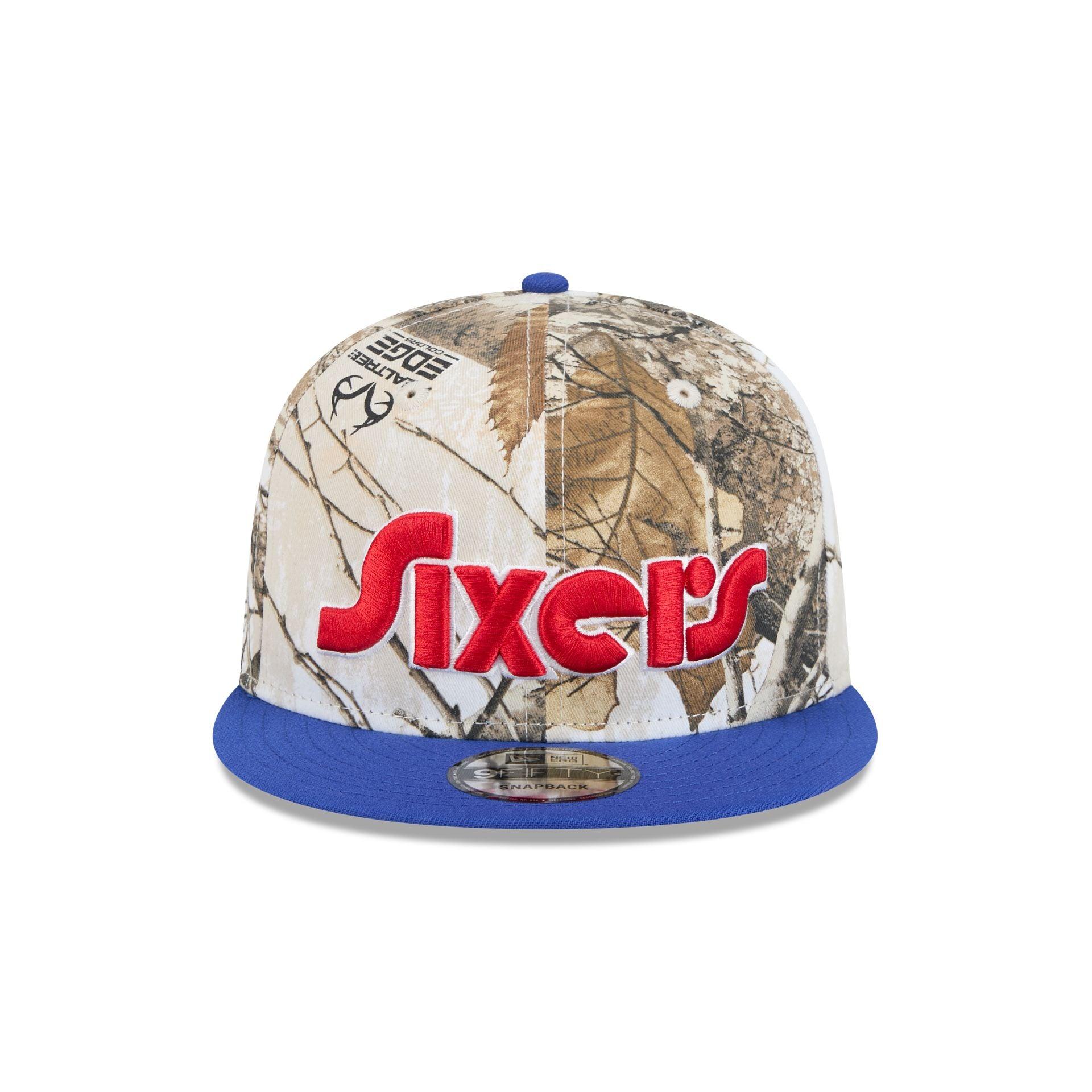 Philadelphia 76ers 2024 Country x City Realtree 9FIFTY Snapback Hat Male Product Image