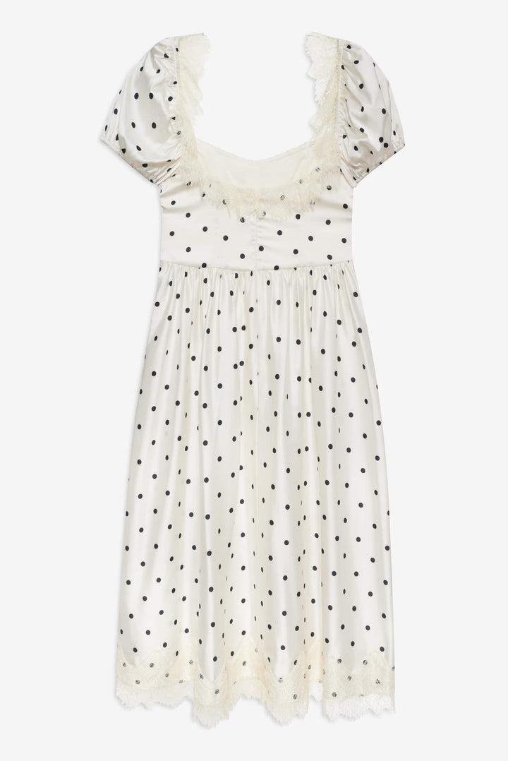 Ines Midi Dress — Cream Product Image