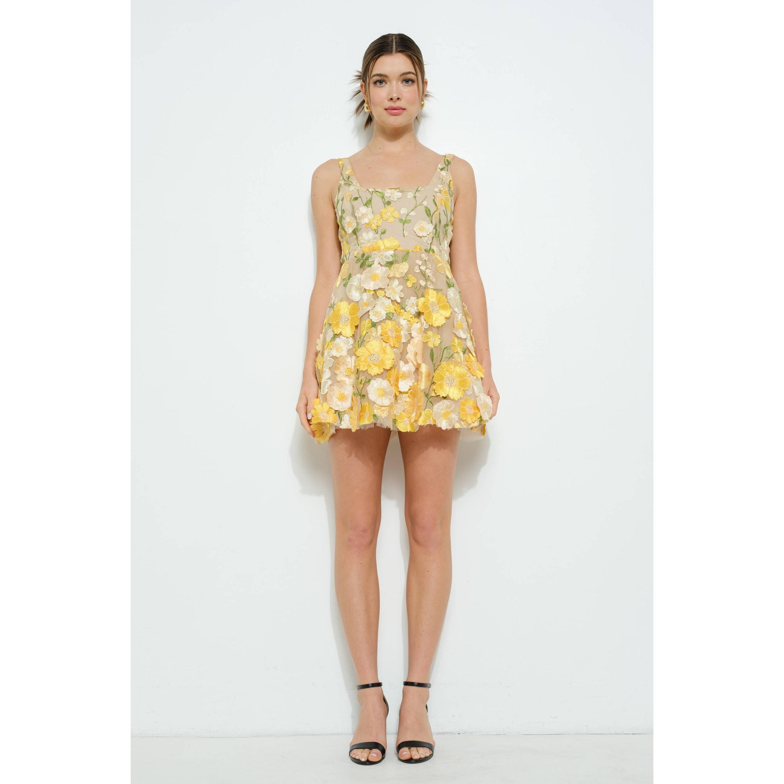 Buttercup Mini Dress Product Image