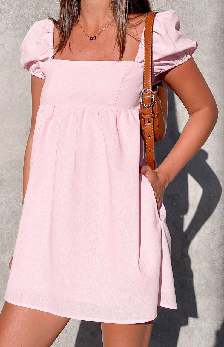 Radient Pink Mini Dress Baby Product Image