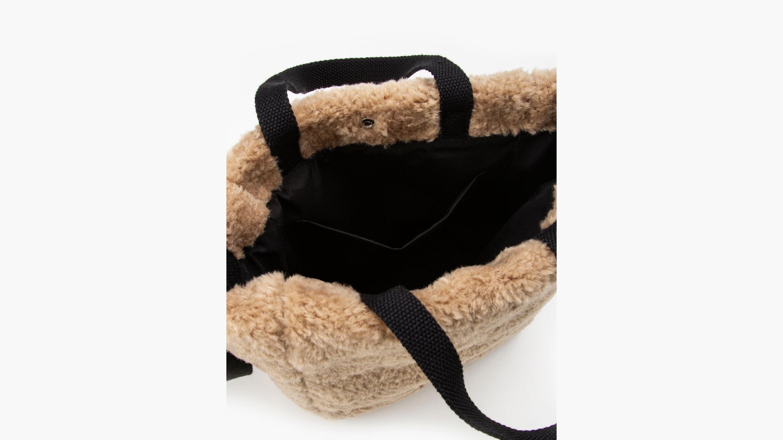 Faux Fur Mini Icon Tote Product Image