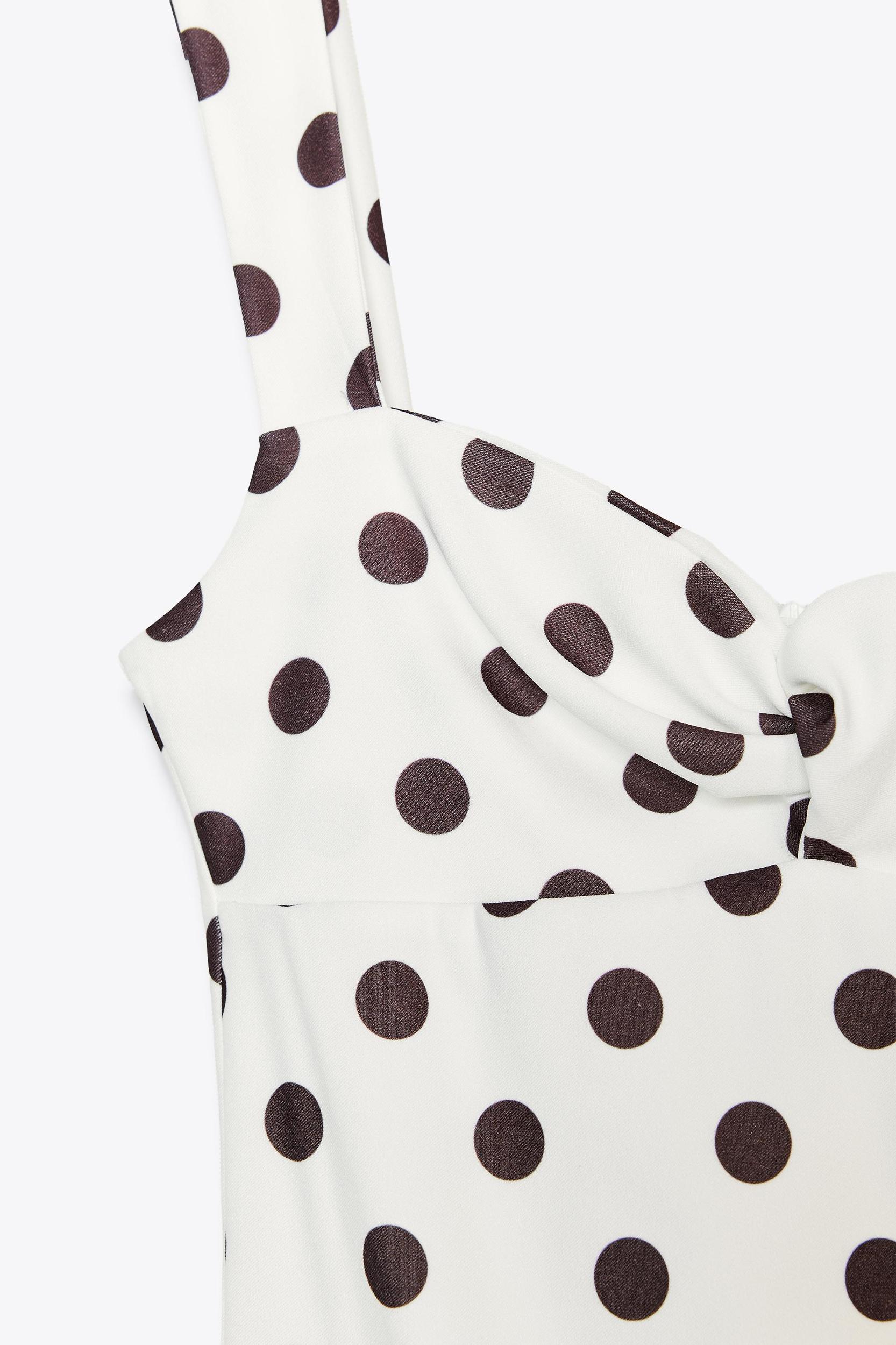 POLKA DOT BALLOON DRESS Product Image