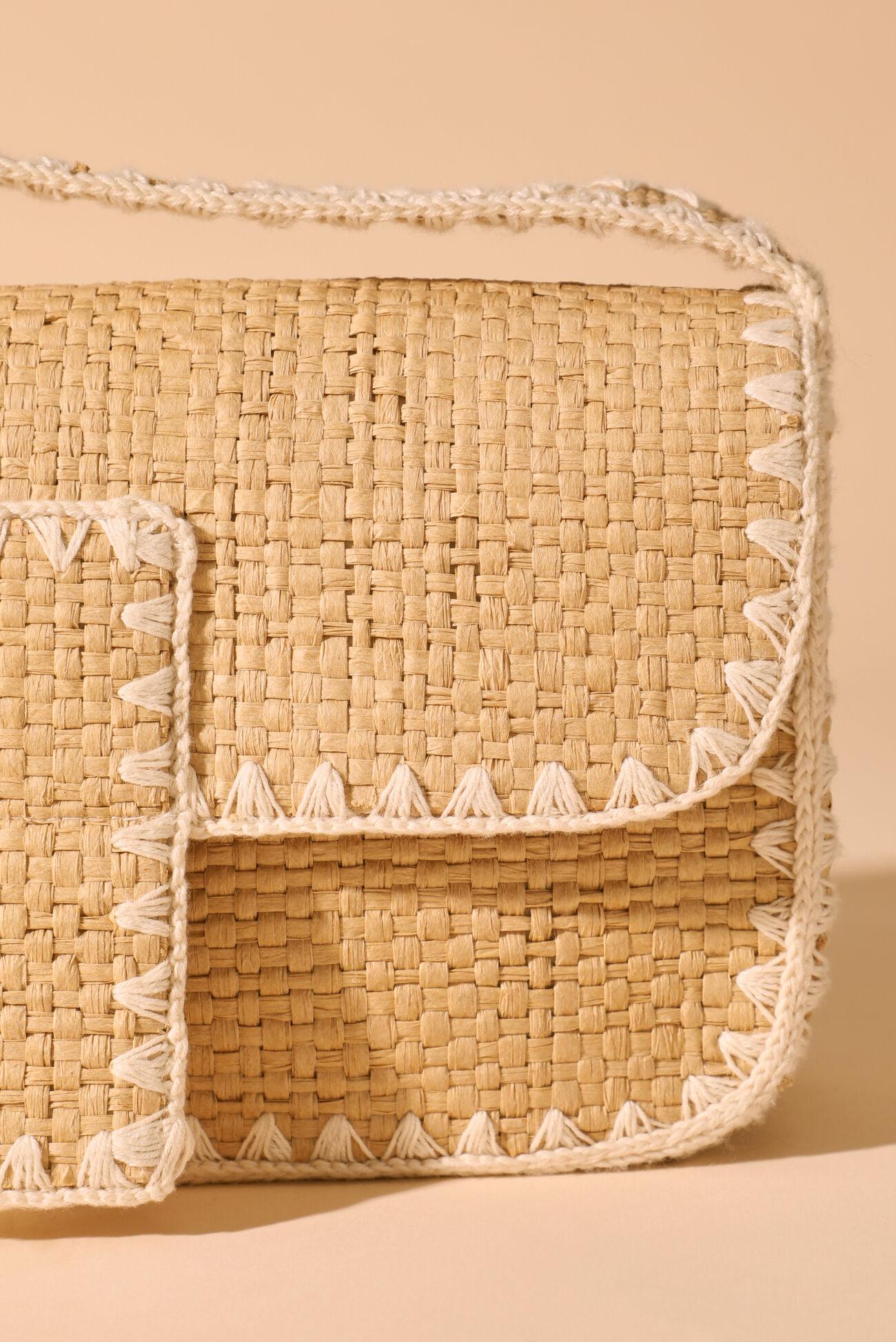 Woven Picnic Crossbody Bag Product Image