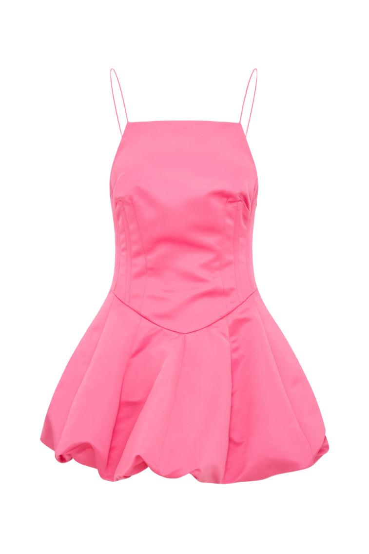 Jake Satin Mini Dress Product Image