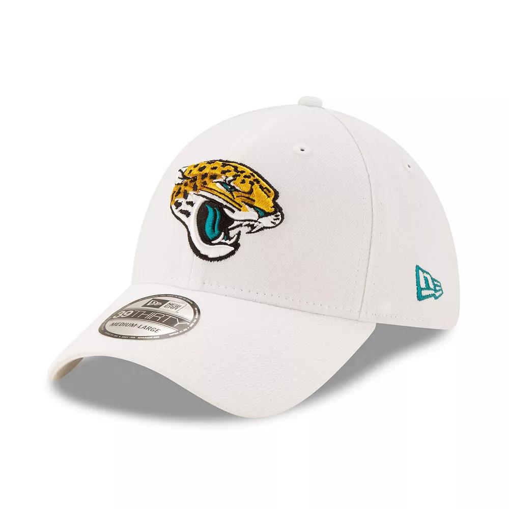 Men's New Era White Jacksonville Jaguars Iced 39THIRTY Flex Hat,  Product Image