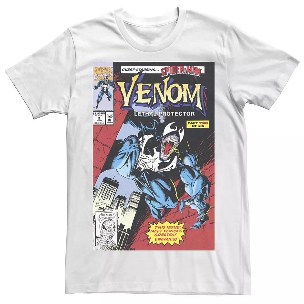 Men's Marvel Venom Lethal Protector Retro Comic Tee,  Product Image