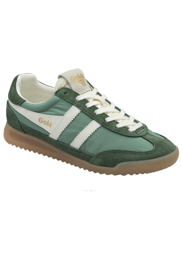 Gola Classics Women's Firefly Sneakers-Green Mist/Evergreen/Off White Product Image