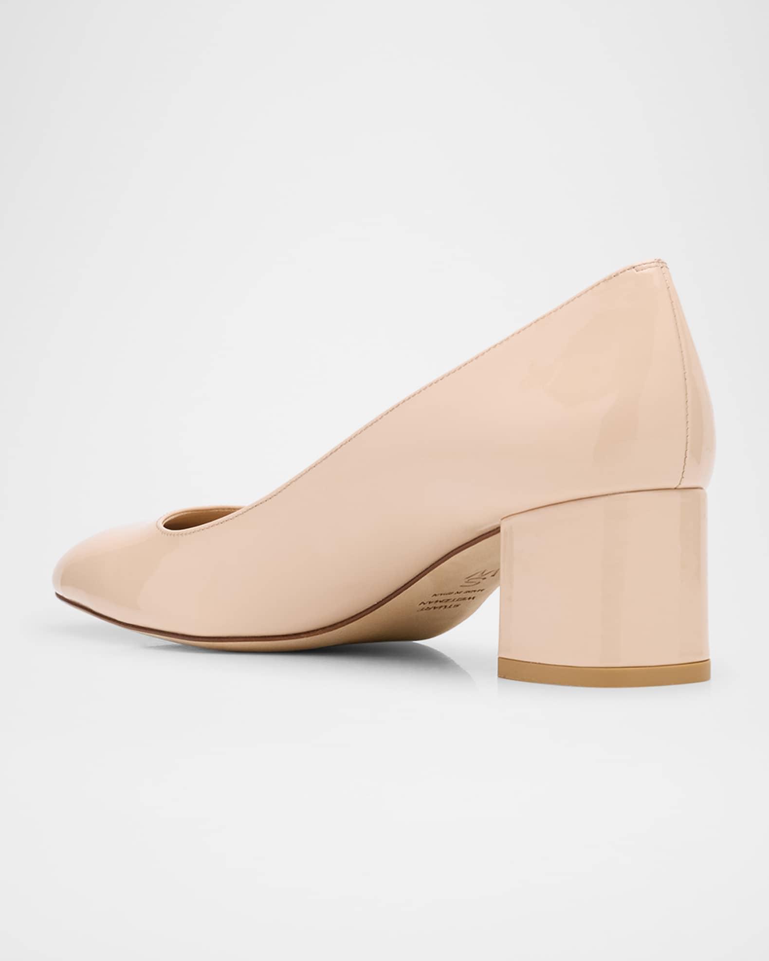 Maeve Patent Block-Heel Pumps Product Image
