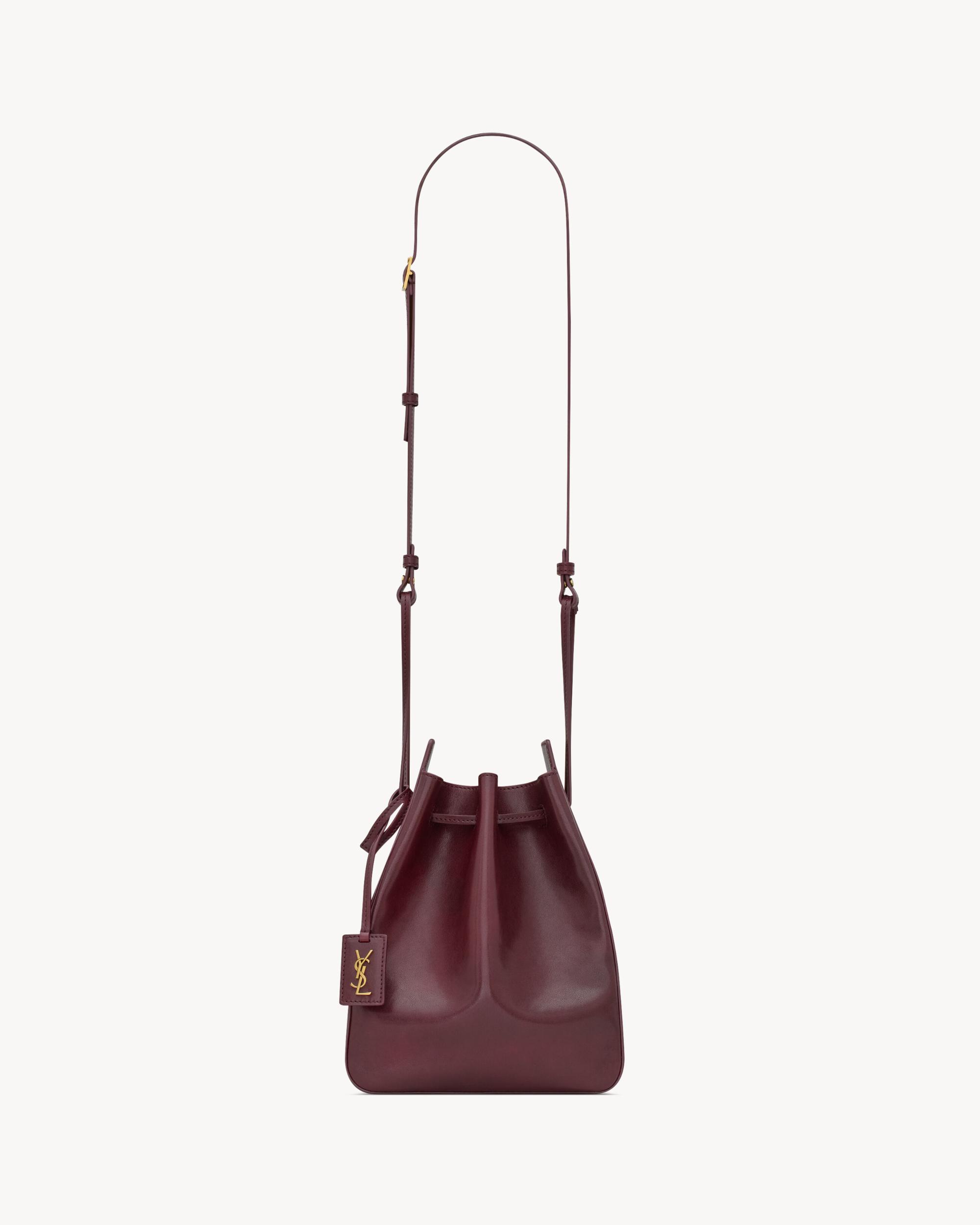 bucket bag in leather Product Image