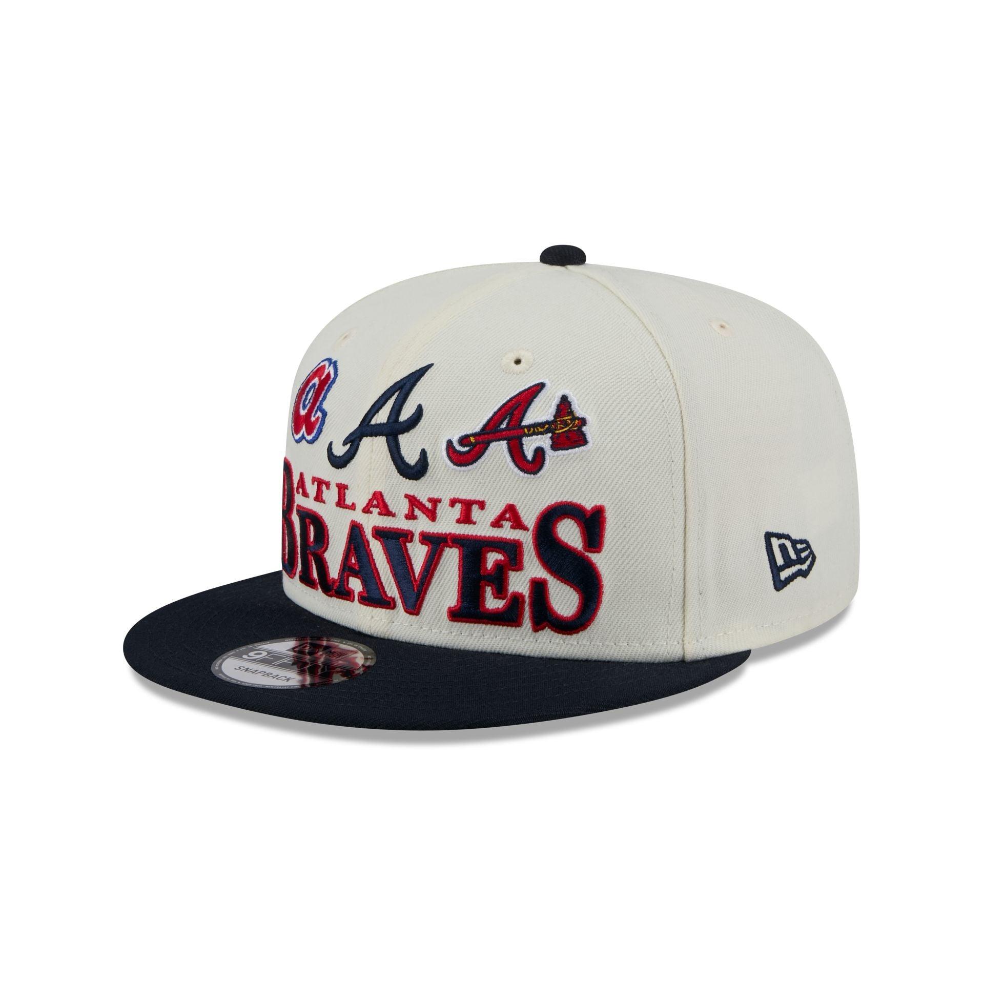 Atlanta Braves Archive 9FIFTY Snapback Hat Male Product Image