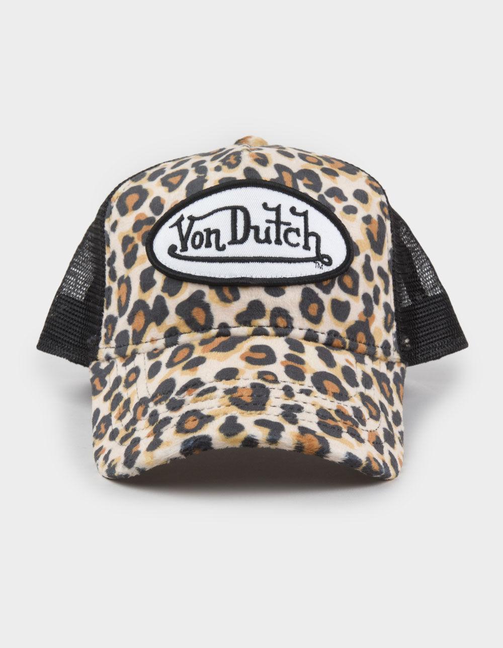VON DUTCH Vanimal Trucker Hat - CHEETAH Product Image