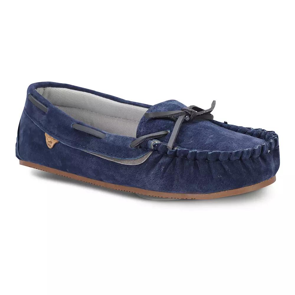 Mykos Selena Women's Suede Moccasin Shoes,  Product Image