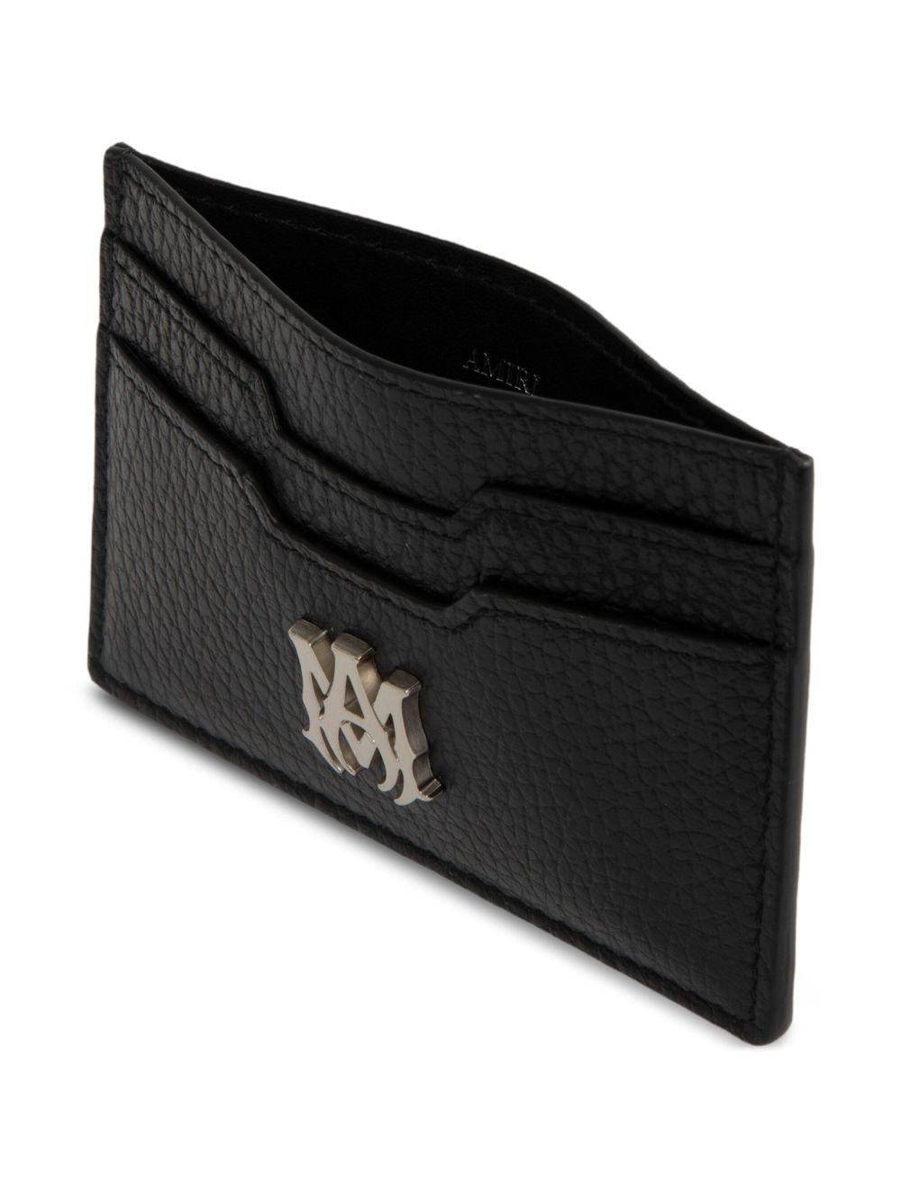 logo-stamp leather cardholder Product Image
