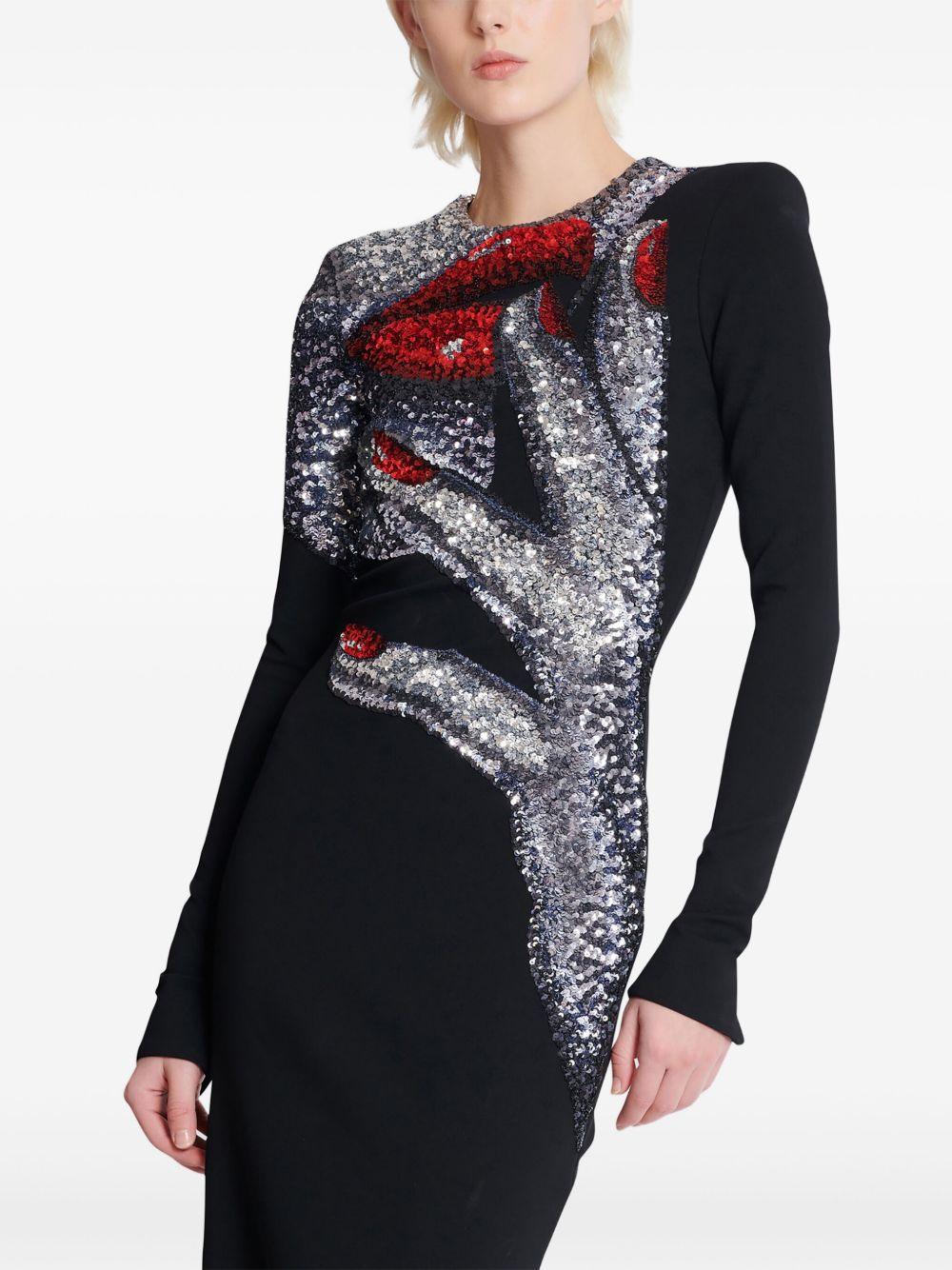 high neck maxi dress Product Image