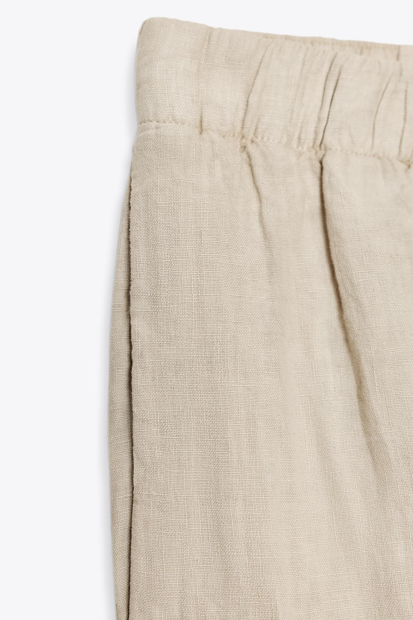 ZW COLLECTION LINEN PANTS Product Image