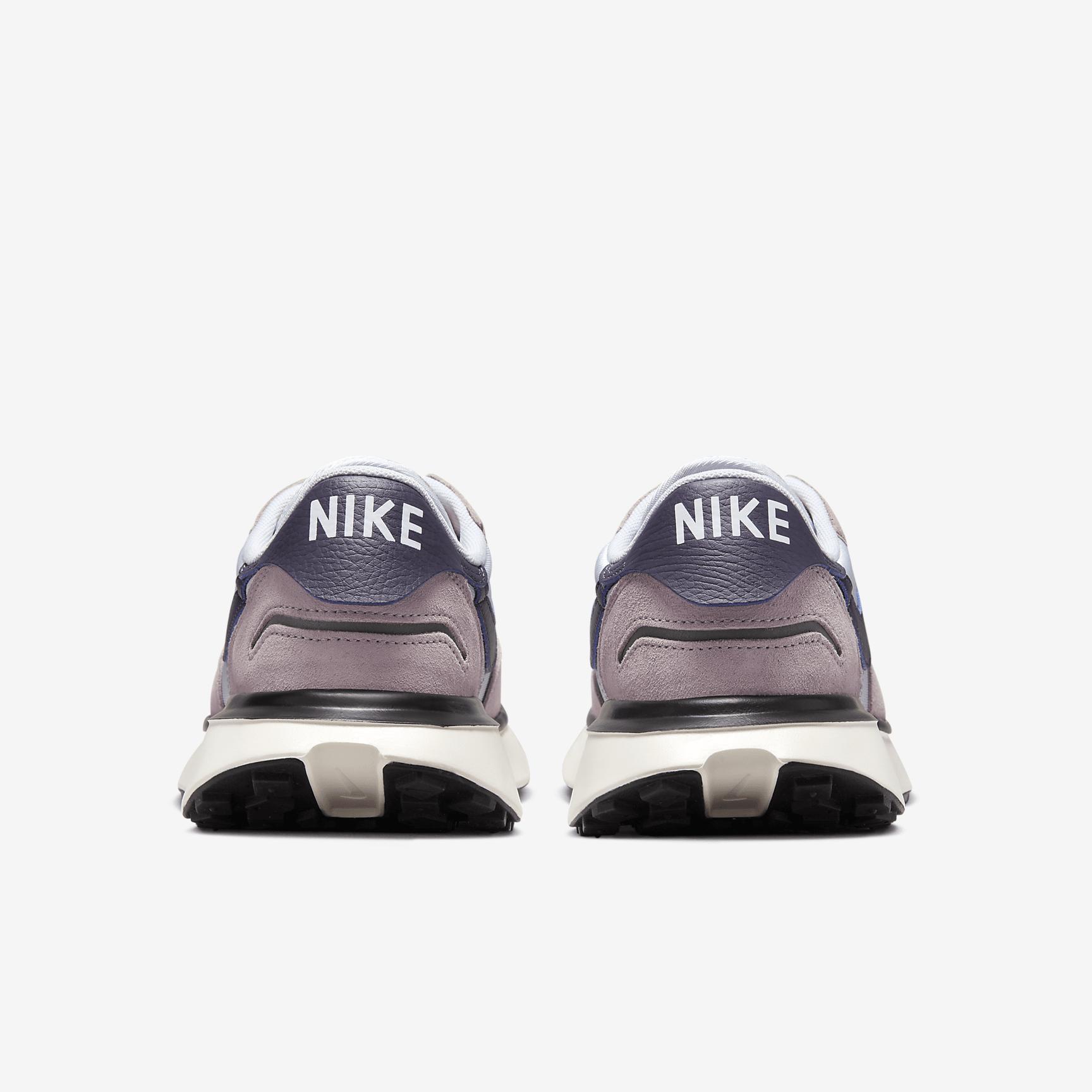 Nike Womens Nike Phoenix Waffle - Womens Running Shoes Football Grey/Dark Raisin/Lt Violet Ore Product Image