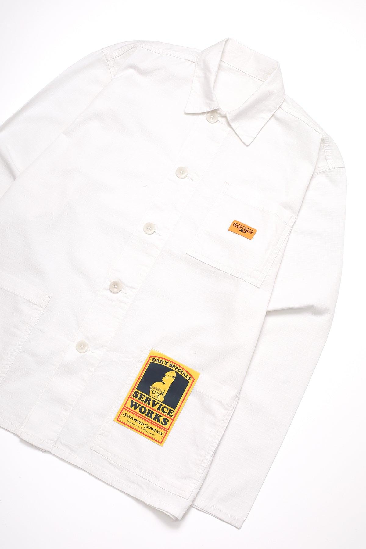 Service Works - Ripstop Chore Shirt - Off White Product Image