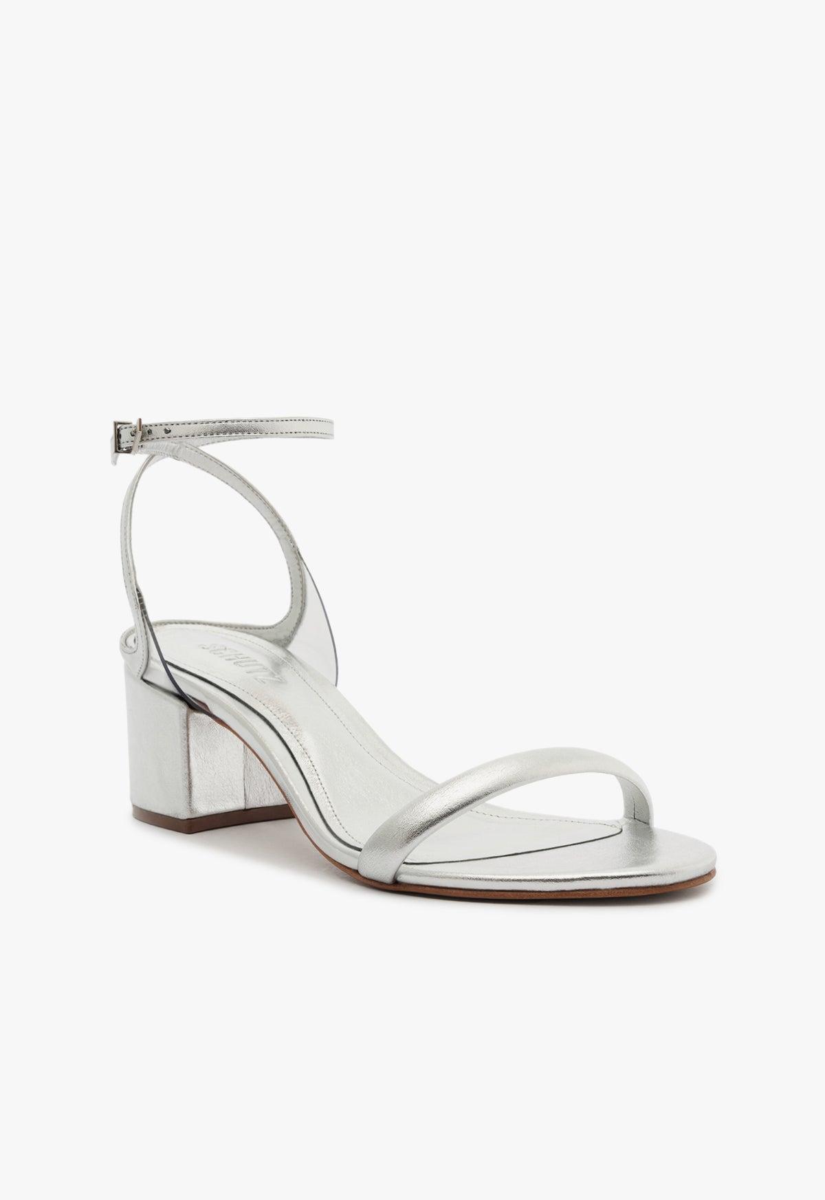 Skye Metallic Nappa & Vinyl Sandal Product Image