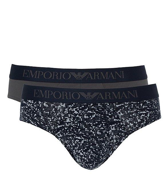 Emporio Armani Classic All Over Print Brief 2-Pack Product Image