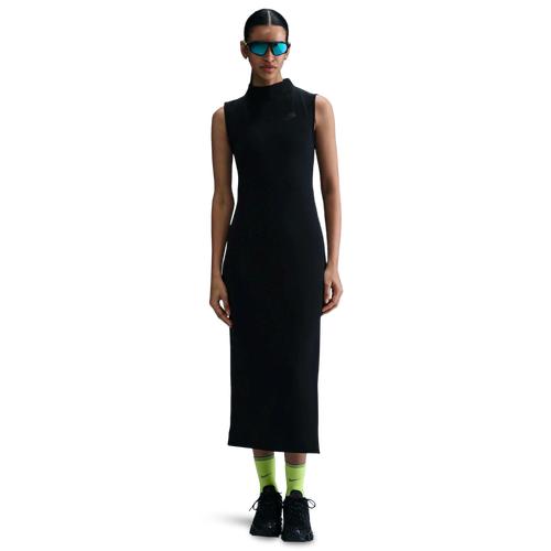Womens Nike Sportswear Tech Fleece Slim Maxi Tank Top Dress | HJ1385-010 Product Image